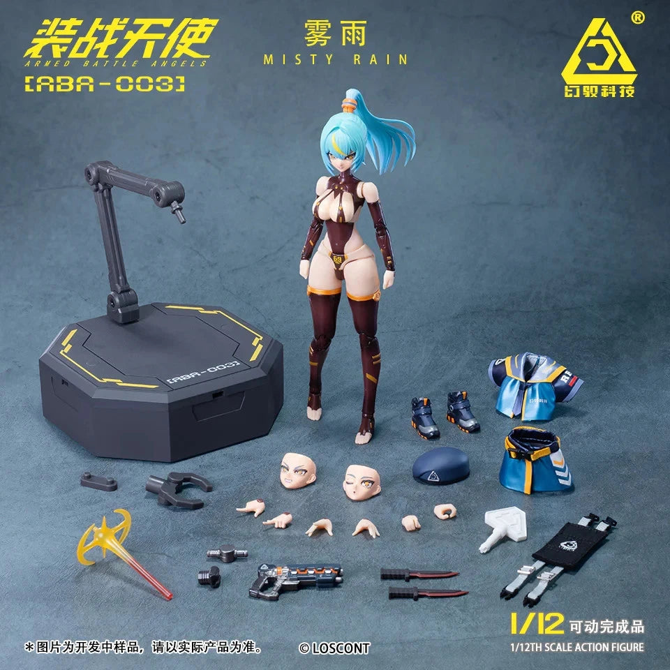 Loscont Armed Battle Angels ABA-003 Misty Rain 1/12 action figure