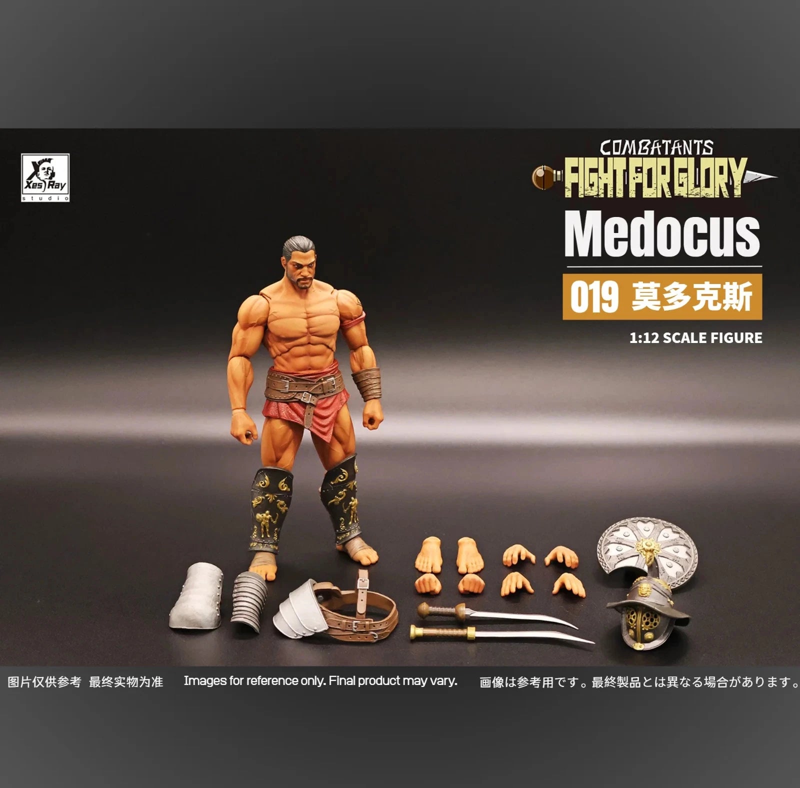 Xesray Combatants Medocus the Thracian 1/12 Scale Action Figure