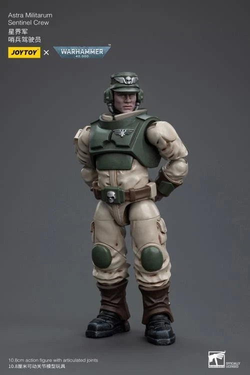 JoyToy Warhammer 40K Astra Militarum Cadian Armoured Sentinel 1/18 Scale Action Figure