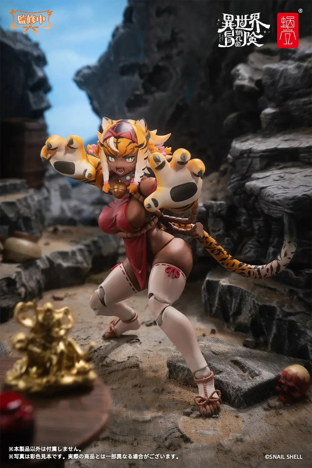 Snail Shell Tiger Girl Garu 1 12 scale action figure