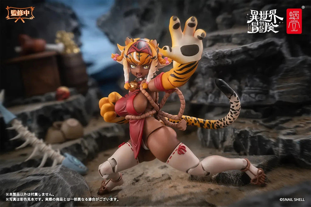 Snail Shell Tiger Girl Garu 1 12 scale action figure