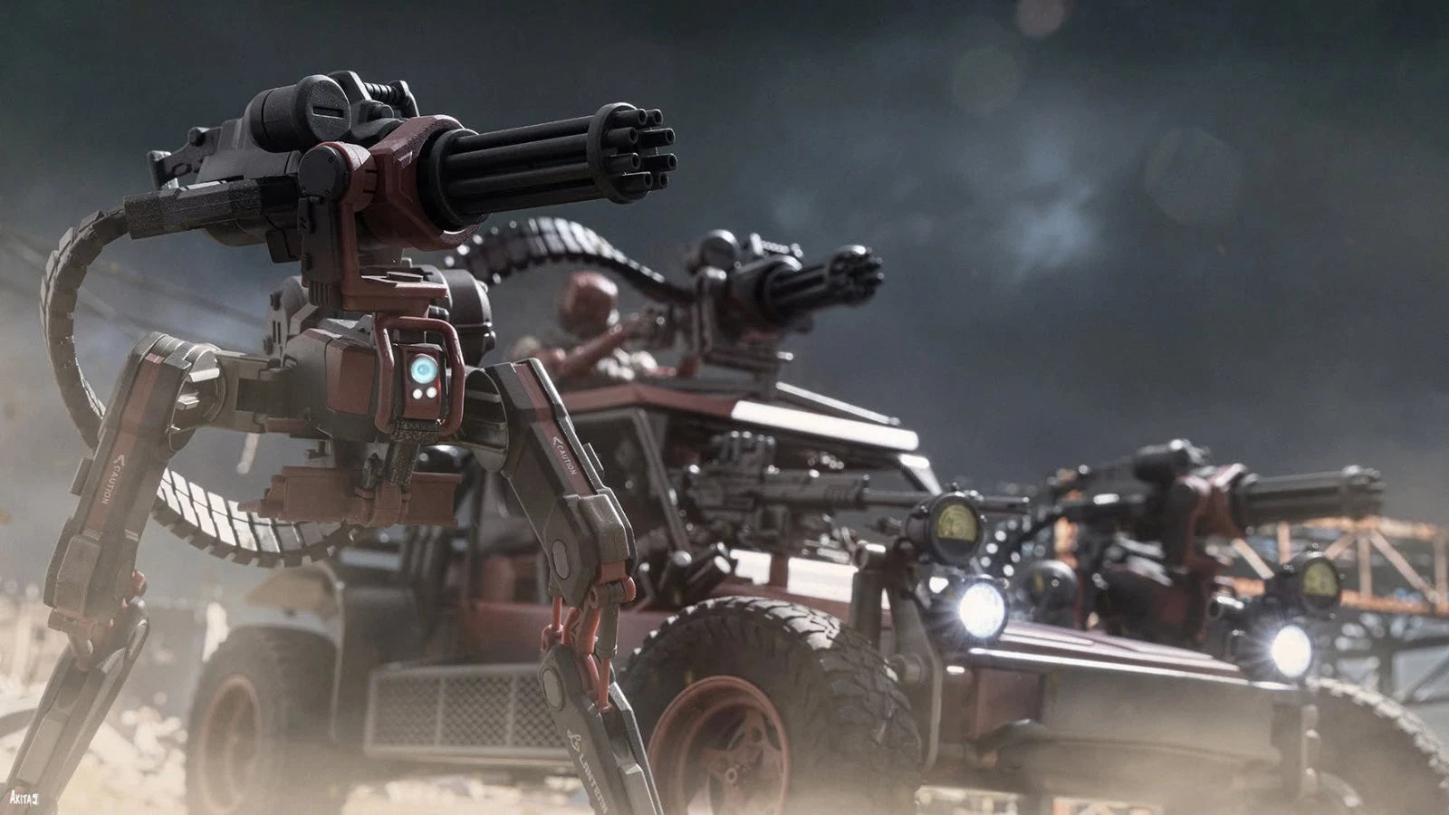 Acid Rain World: Novark FXH-ARV-002A Marine Ostrix 1/12 scale action figure