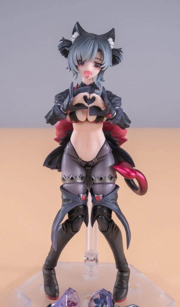 Hoshikawa Cat (black hair version) Ciyuanjuxiang Trainee Witch 1/12 figure