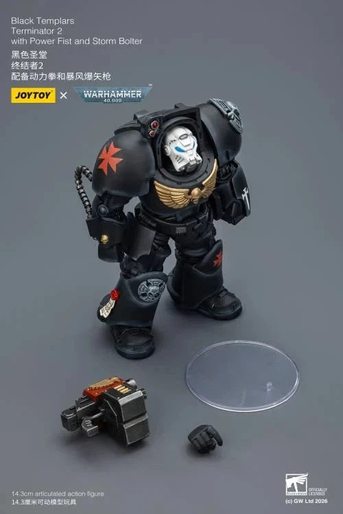 Warhammer 40k Joytoy Black Templars Terminator 1/18 figure UK