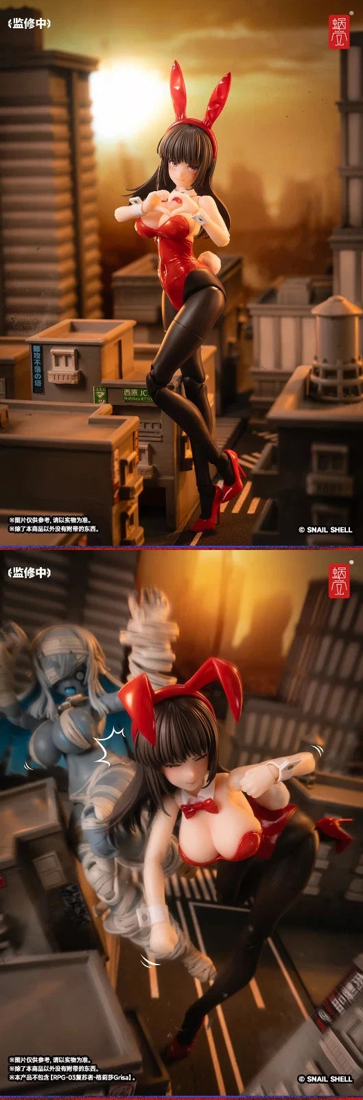 Snail Shell Bunny Girl Rena with bonus JK outfit 1 12 scale action figure UK