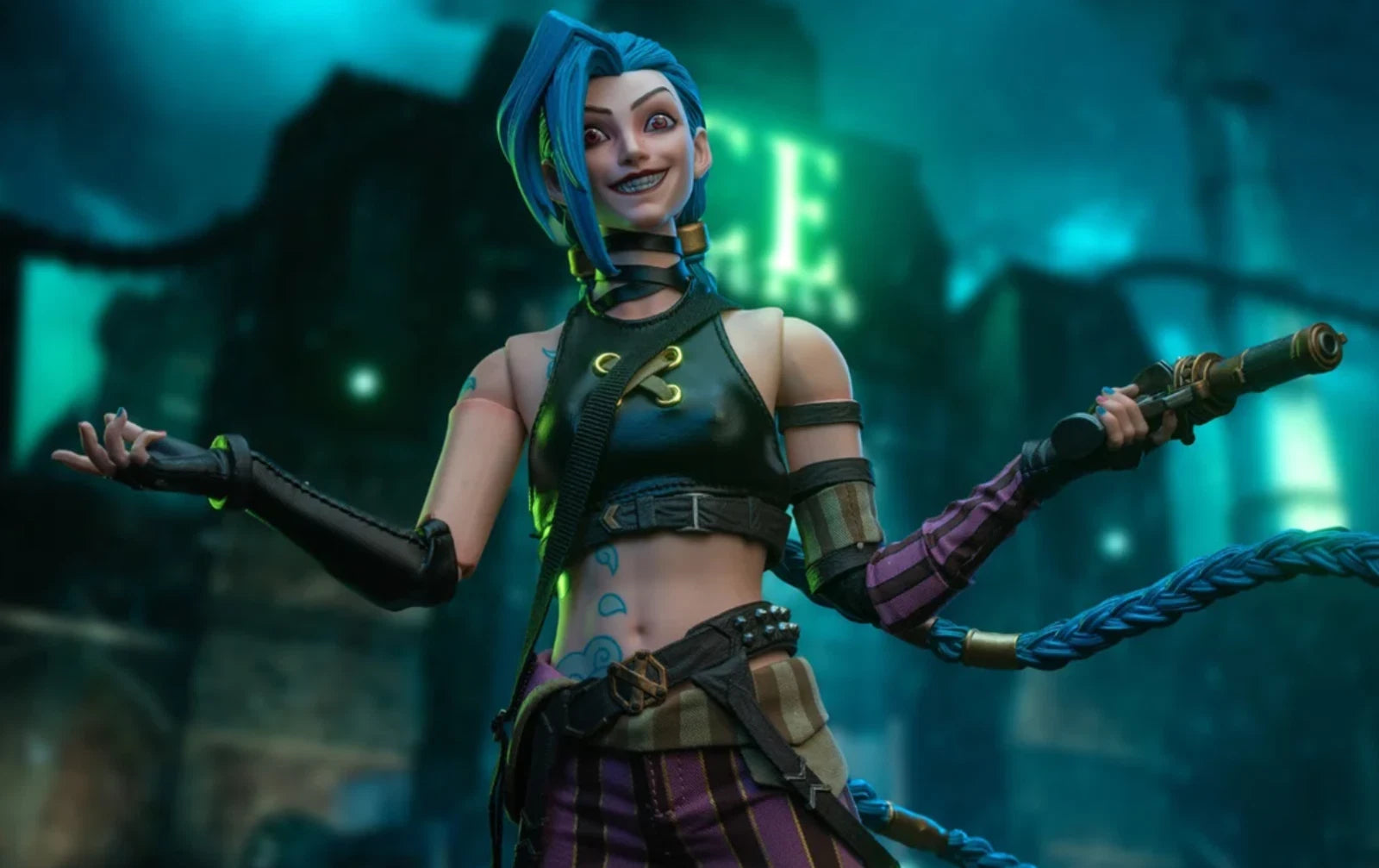 Onetoys Arcane League of Legends Jinx deluxe 1/6 scale action figure (12")