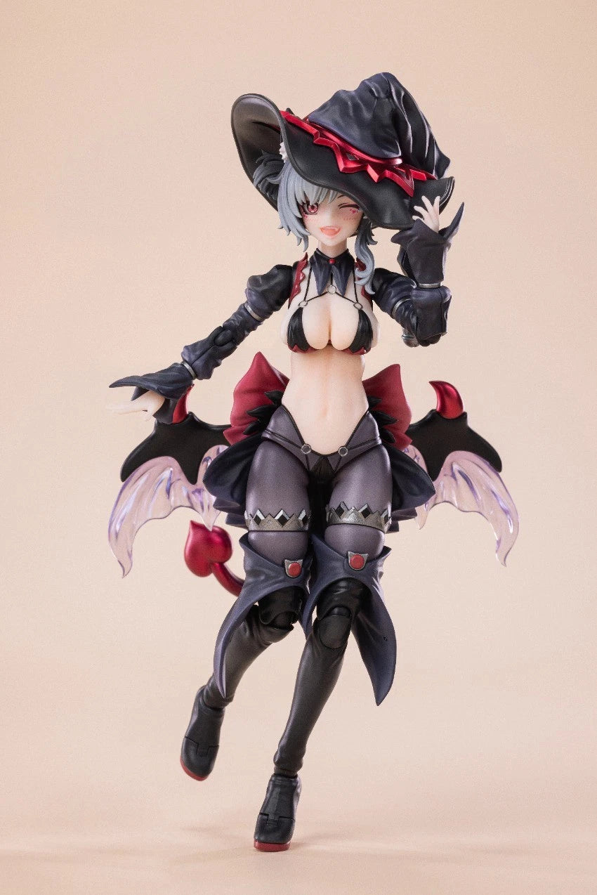 Hoshikawa Cat (black hair version) Ciyuanjuxiang Trainee Witch 1/12 figure