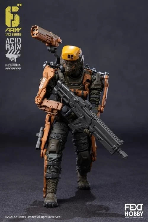 Acid Rain World: Novark FXH-AR-002 War Banner 1/12 Scale Action Figure UK