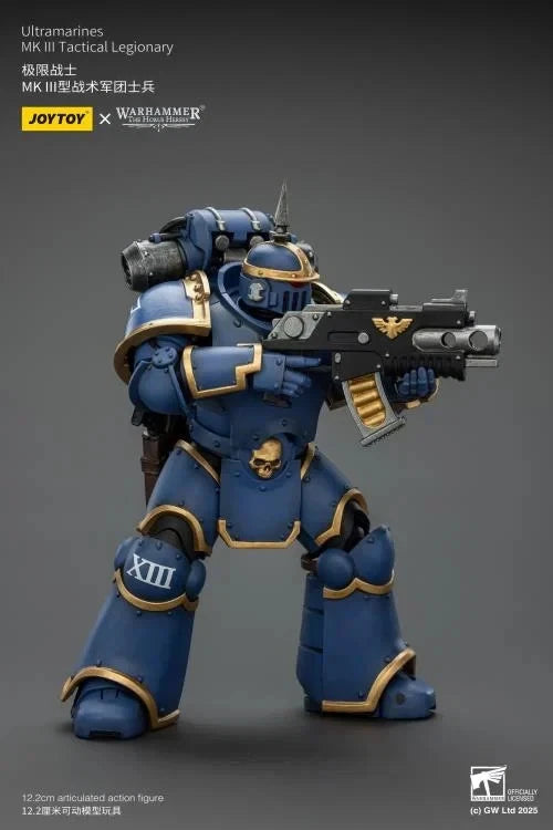 JoyToy Ultramarines MKIII Tactical Legionary – Warhammer: The Horus Heresy 1/18 Scale Figure