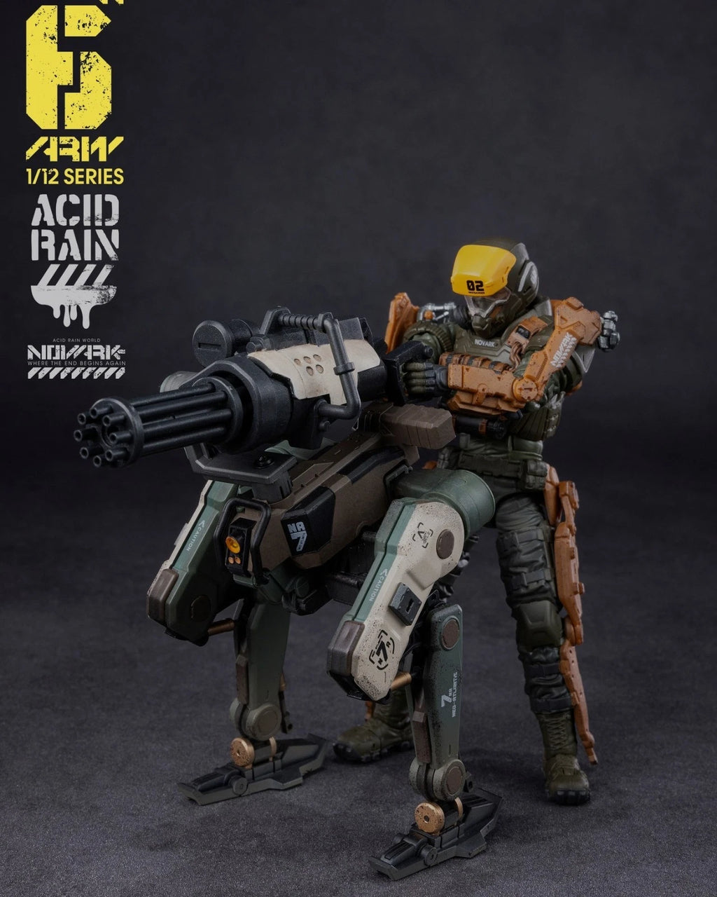 Acid Rain World: Novark FXH-ARV-002A Marine Ostrix 1/12 scale action figure