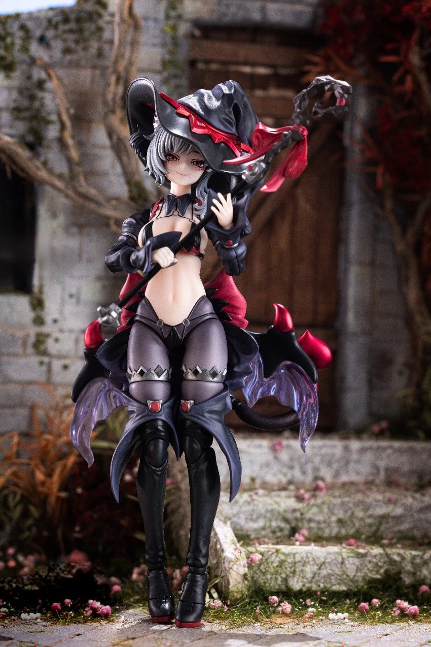 Hoshikawa Cat (black hair version) Ciyuanjuxiang Trainee Witch 1/12 figure