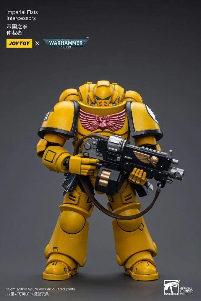 Warhammer 40K JoyToy Imperial Fists Intercessor 1/18 Scale Action Figure