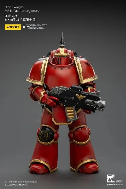JoyToy Blood Angels MKIII Tactical Legionary – Warhammer: The Horus Heresy 1/18 Scale Figure