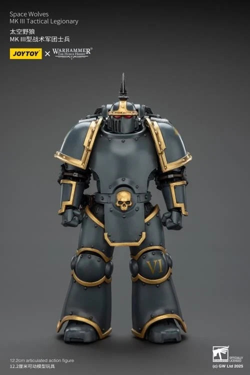 Warhammer: The Horus Heresy JoyToy Space Wolves MKIII Tactical Legionary 1/18 Scale Action Figure