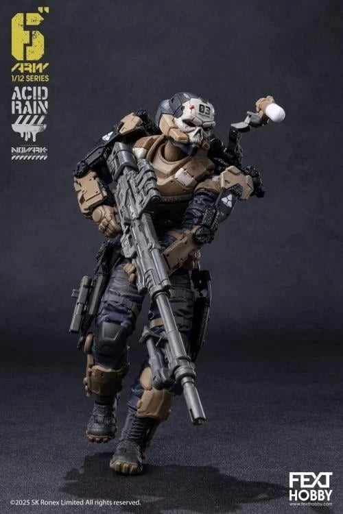 Acid Rain World: Novark Wave 1 four figures Fext 1/12 Scale Action Figures UK