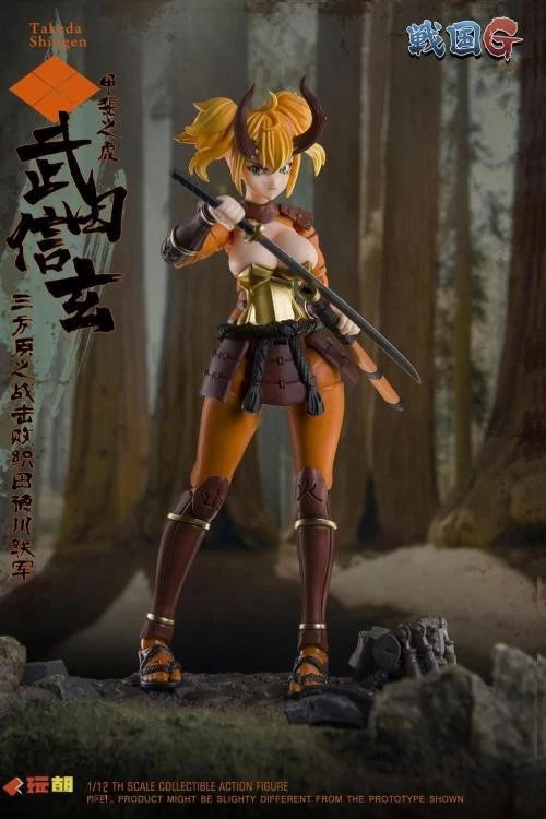 KEEPGOING Sengoku G Series Takeda Shingen Action Figure