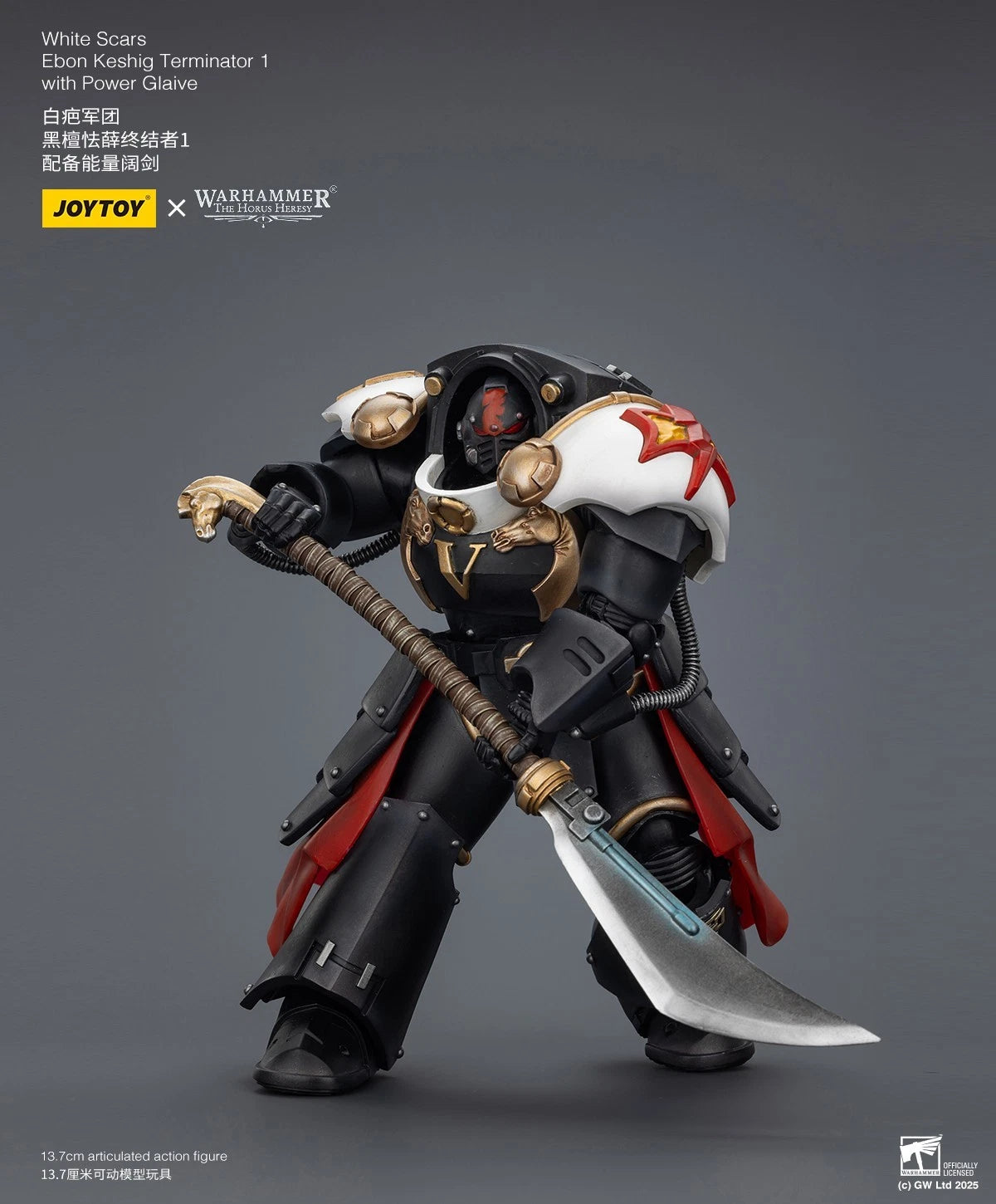 Warhammer: The Horus Heresy JoyToy White Scars Ebon Keshig Terminator #1 1/18 Scale Action Figure