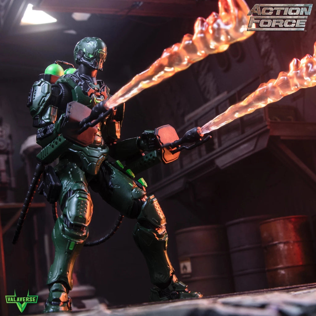Valaverse Action Force Crimson Shadow Praetorian Fury 1/12 Scale Action Figure