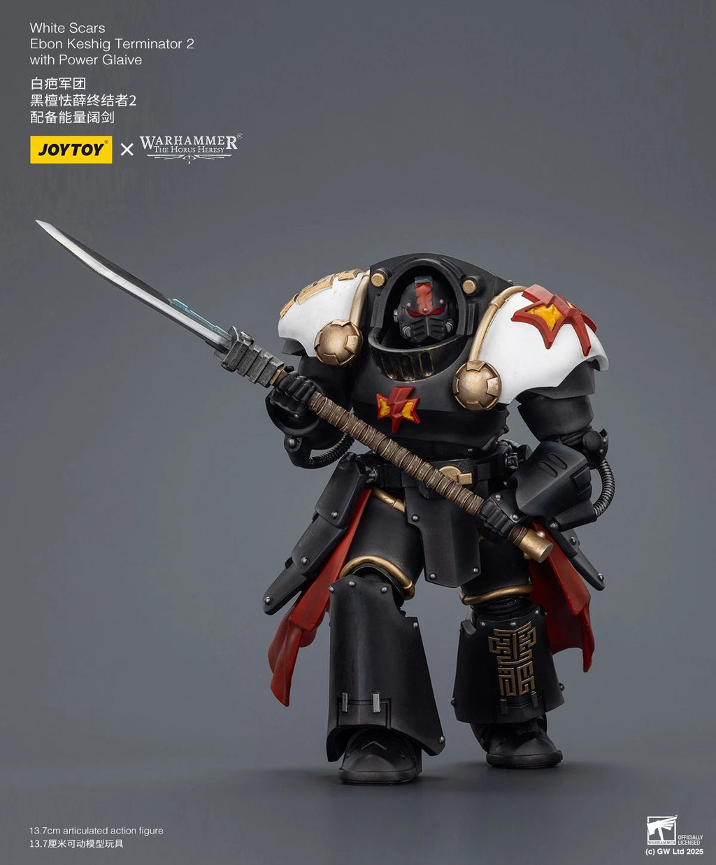 Warhammer: The Horus Heresy JoyToy White Scars Ebon Keshig Terminator 1/18 Scale Action Figure