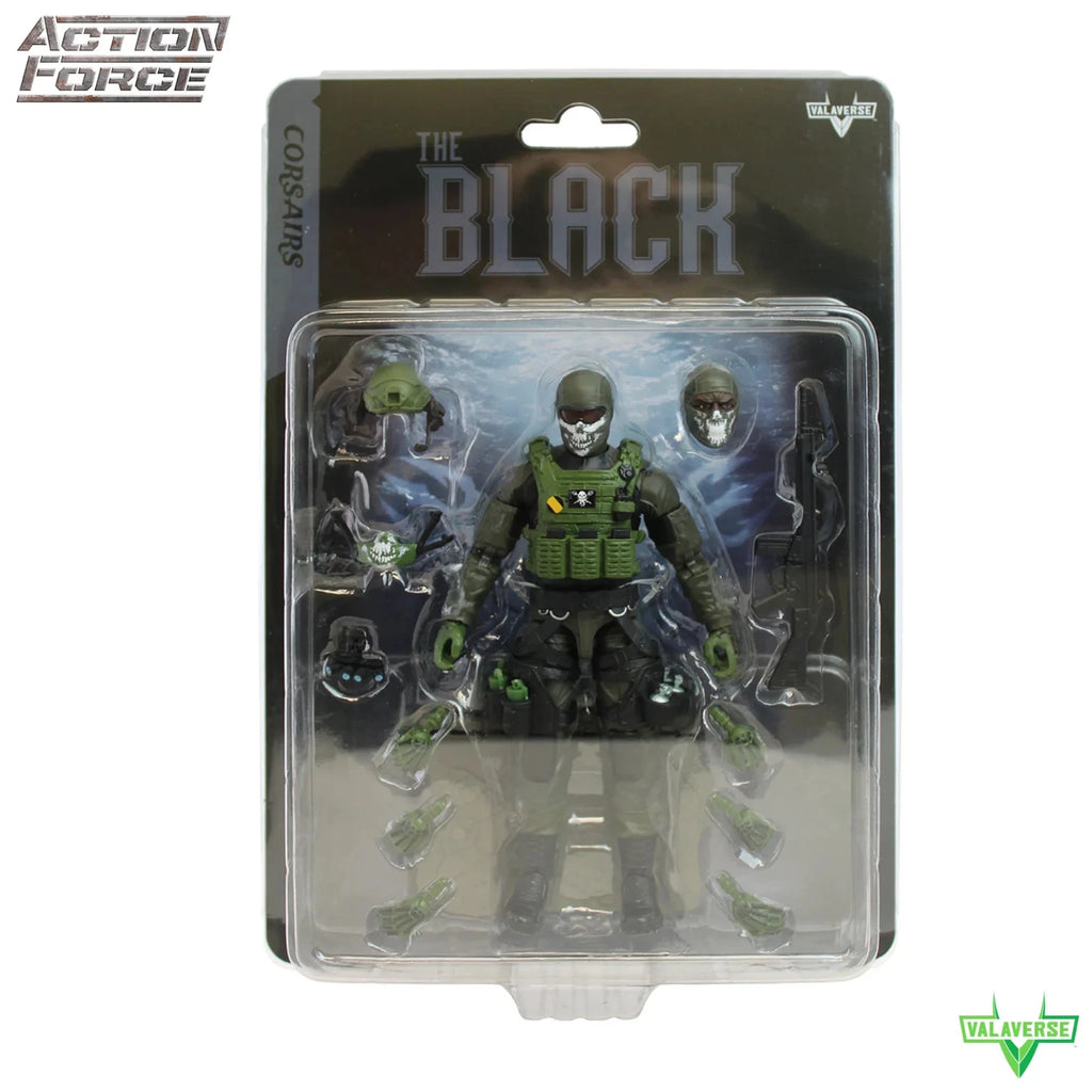 Valaverse Action Force The Black Corsairs (ver. B) GI Joe 1/12 Action Figure