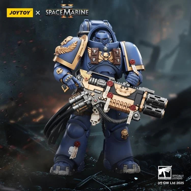 Ultramarines Heavy Artificer Armor – Warhammer 40,000: Space Marine 2