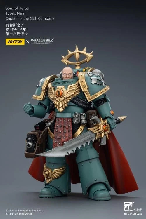 Warhammer 40k Joytoy Sons of Horus Captain Tybalt Marr 1 18 scale 30k UK