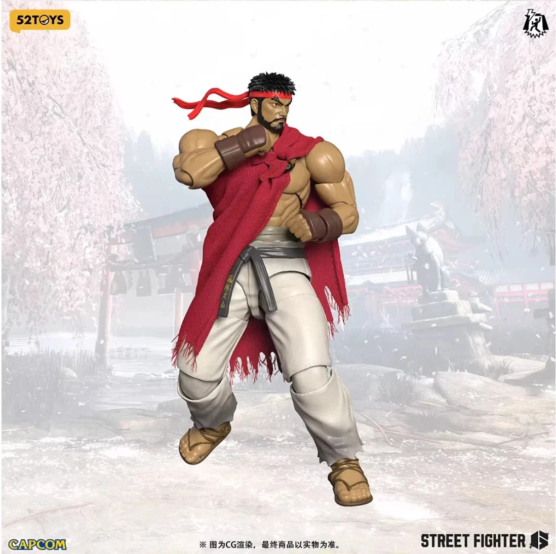 52TOYS Lightning Dance Street Fighter 6 Ryu 1/12 scale action figure UK