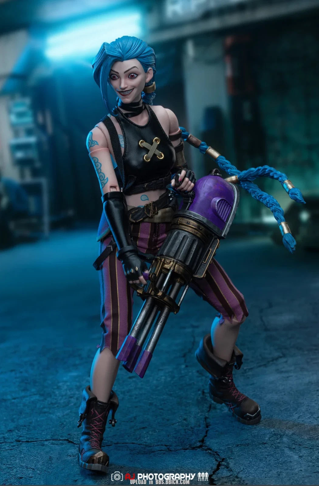 Onetoys Arcane League of Legends Jinx deluxe 1/6 scale action figure (12")