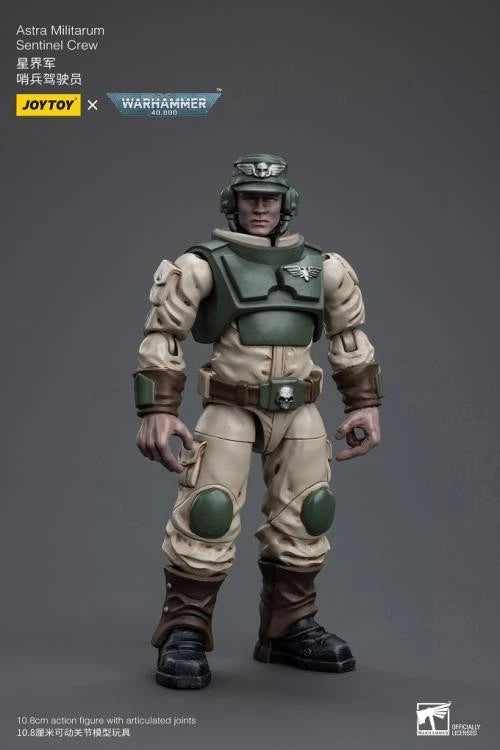 JoyToy Warhammer 40K Astra Militarum Cadian Armoured Sentinel 1/18 Scale Action Figure