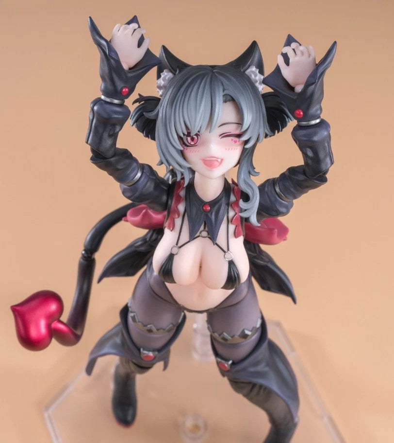 Hoshikawa Cat (black hair version) Ciyuanjuxiang Trainee Witch 1/12 figure