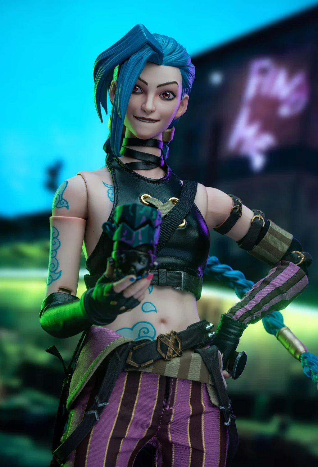 Onetoys Arcane League of Legends Jinx deluxe 1/6 scale action figure (12")
