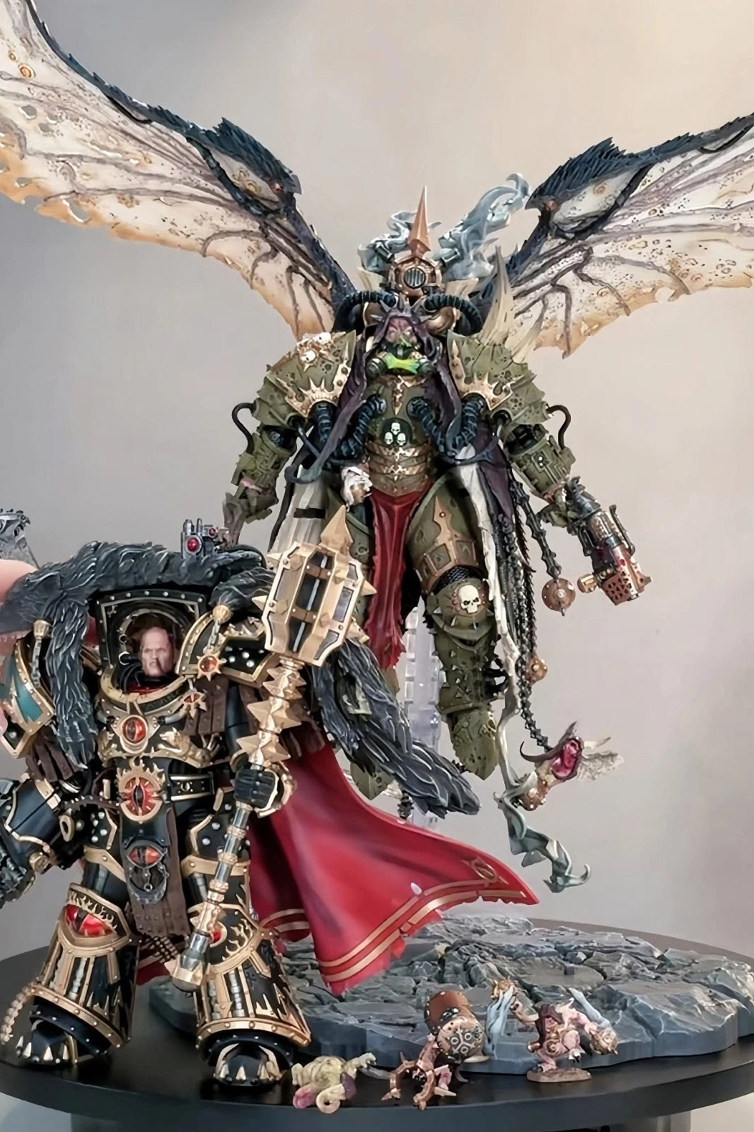 Warhammer 40k Joytoy Mortarion Daemon Primarch Death Guard Chaos 1 18 figure UK