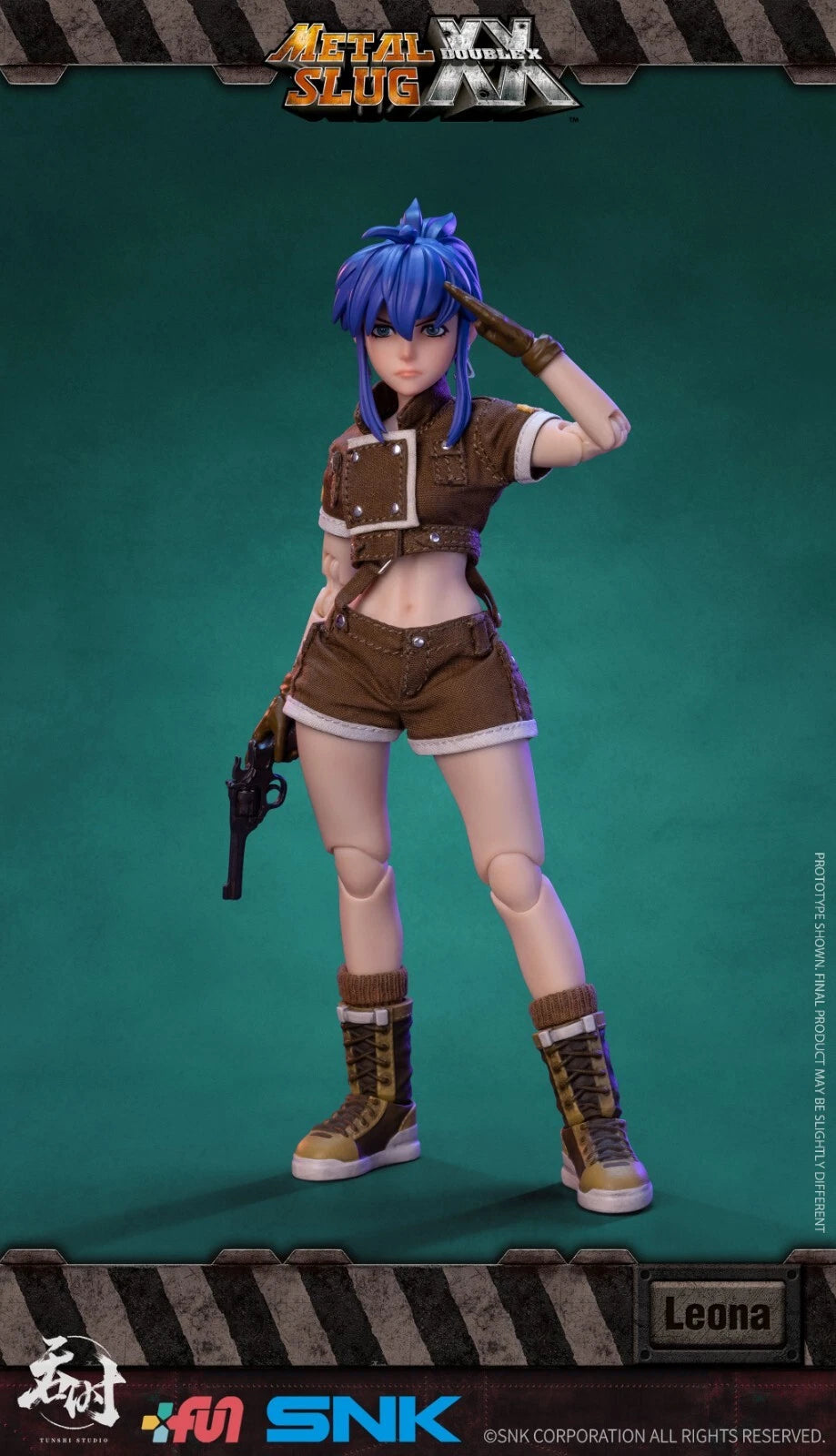 Tunshi Studio Metal Slug XX Leona Heidern 1/12 Scale Action Figure