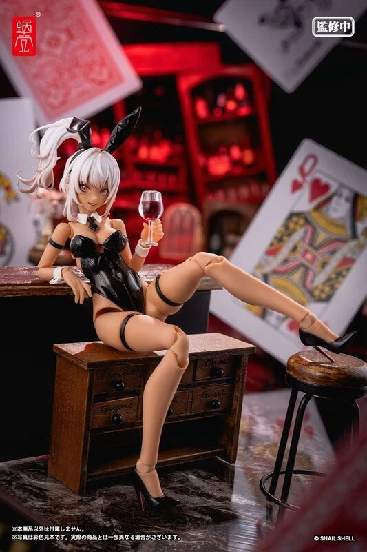 Snail Shell Bunny Girl Eileen Black Variant 1/12 Scale Action Figure