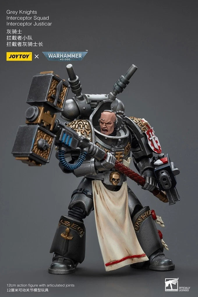 JoyToy Grey Knights Justicar – Warhammer 40,000 1/18 Scale Figure