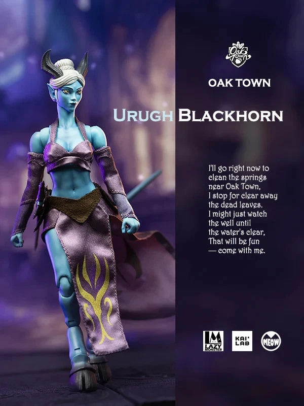 Lazy Monster Studio Oak Town Urugh Blackhorn 1/12 Scale Action Figure