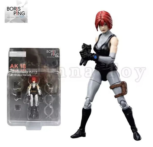 Boris Ping Toys Agent Regina Action Figure 1/18 Scale