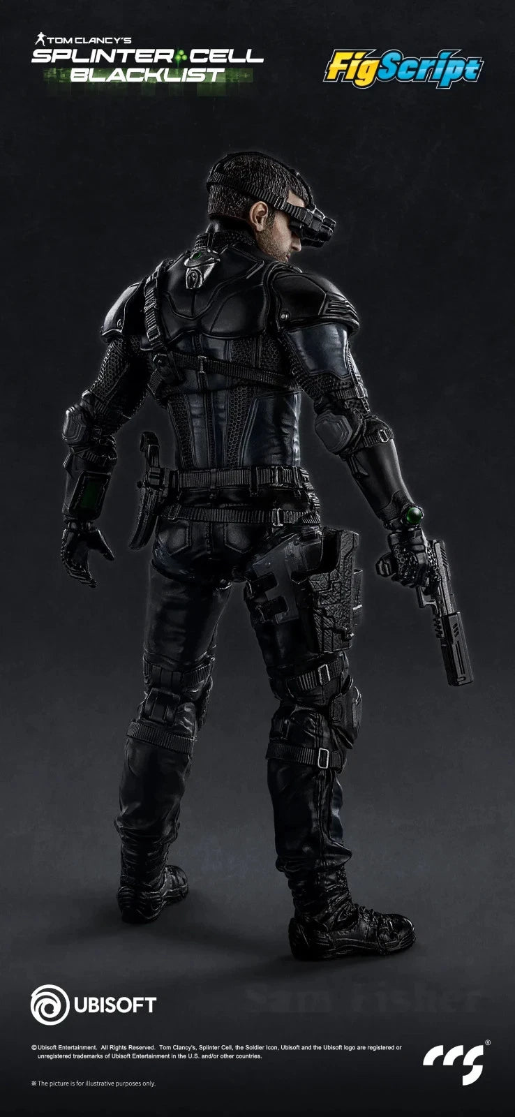 Figscript Sam Fisher Splinter Cell: Blacklist 1/12 scale action figure