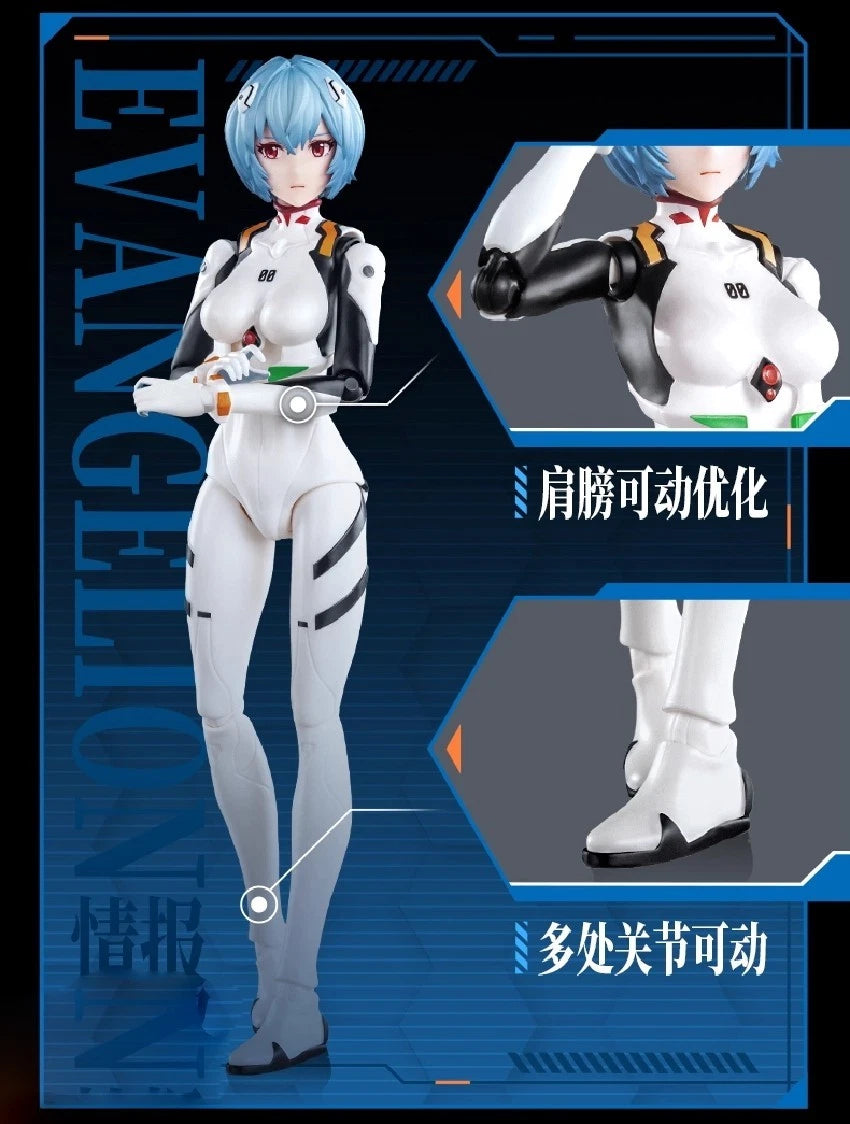 Blokees Evangelion Rei Ayanami 1/12 action figure kit UK