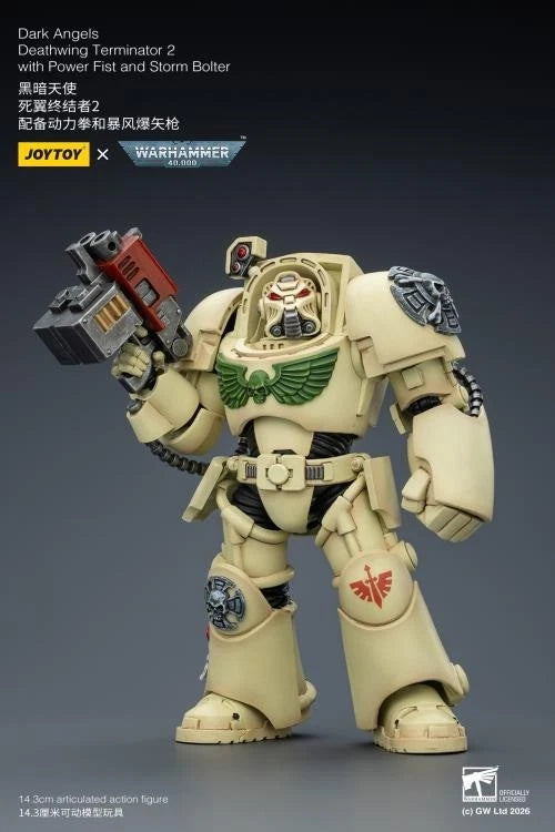Warhammer 40k Joytoy Dark Angels Deathwing Terminator 1/18 figure UK