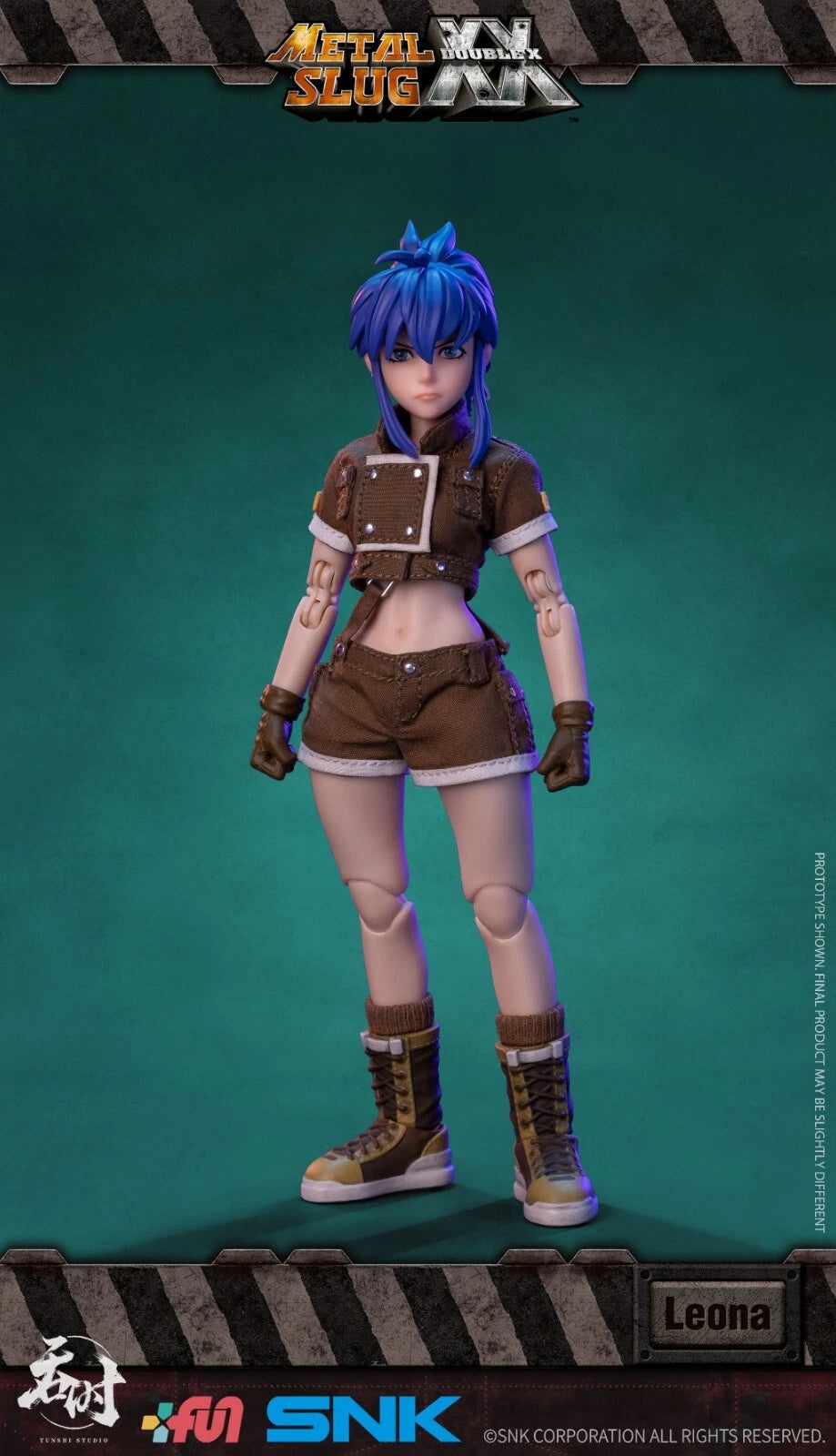 Tunshi Studio Metal Slug XX Leona Heidern 1/12 Scale Action Figure