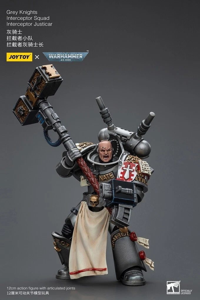 JoyToy Grey Knights Justicar – Warhammer 40,000 1/18 Scale Figure