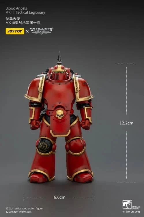 JoyToy Blood Angels MKIII Tactical Legionary – Warhammer: The Horus Heresy 1/18 Scale Figure