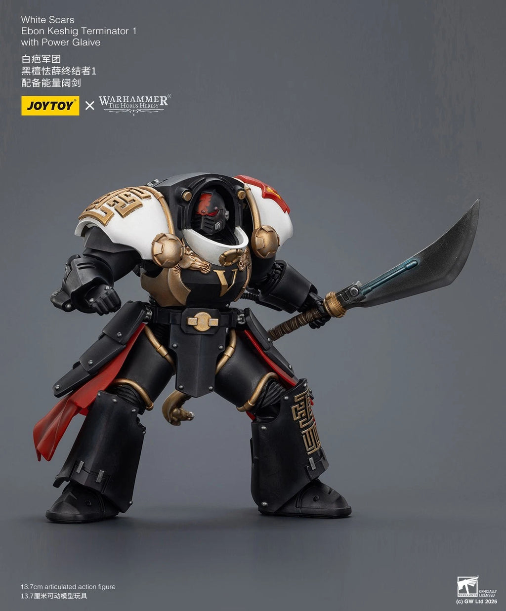 Warhammer: The Horus Heresy JoyToy White Scars Ebon Keshig Terminator #1 1/18 Scale Action Figure