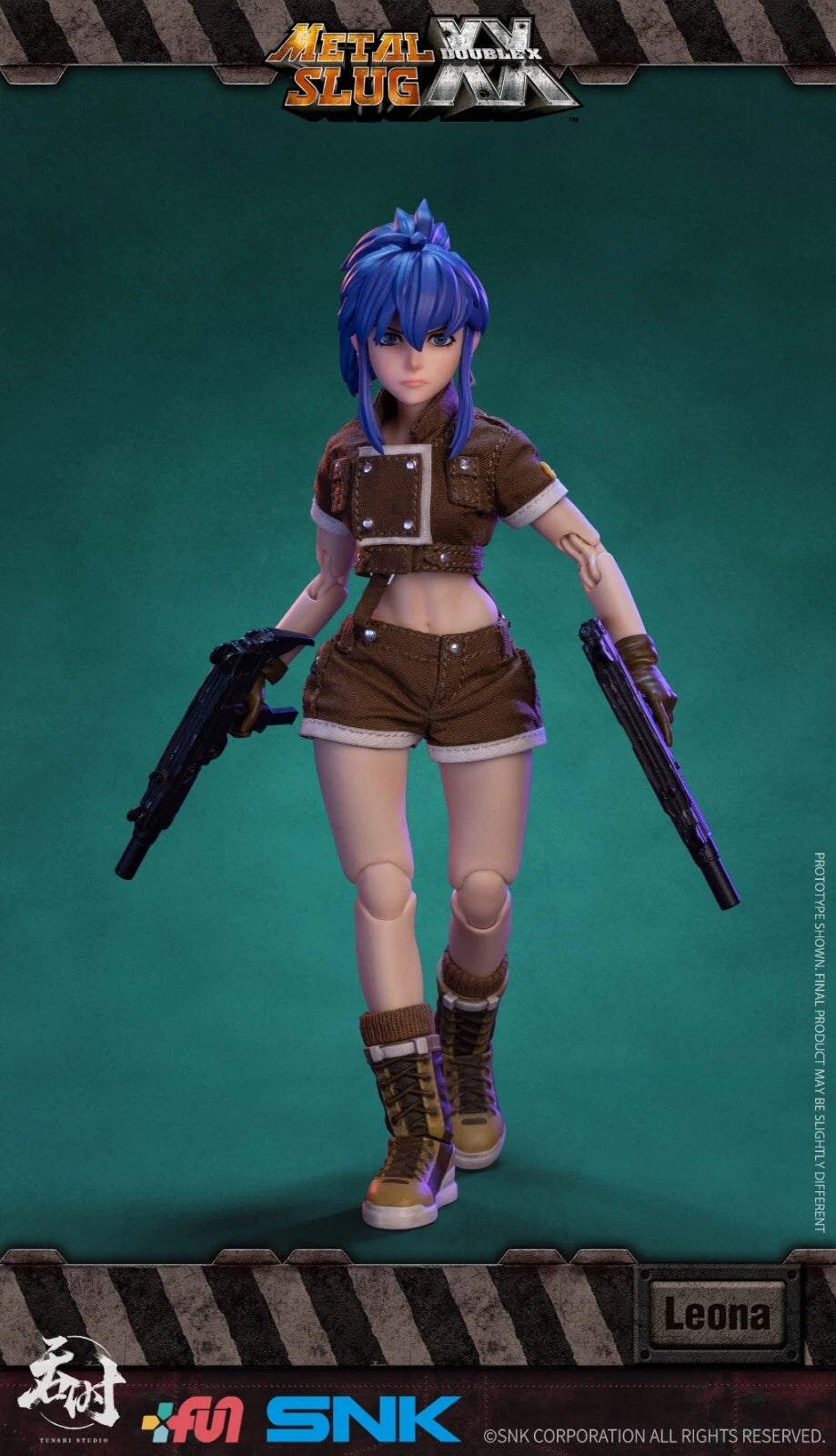 Tunshi Studio Metal Slug XX Leona Heidern 1/12 Scale Action Figure