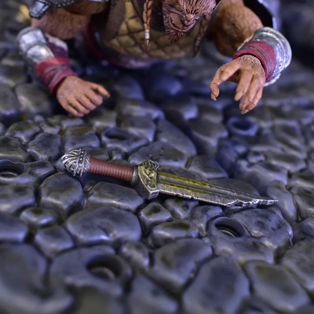 Harvinger Studio Savage Crucible Deluxe Dungeon Diorama Set for 1/12 Scale Figures