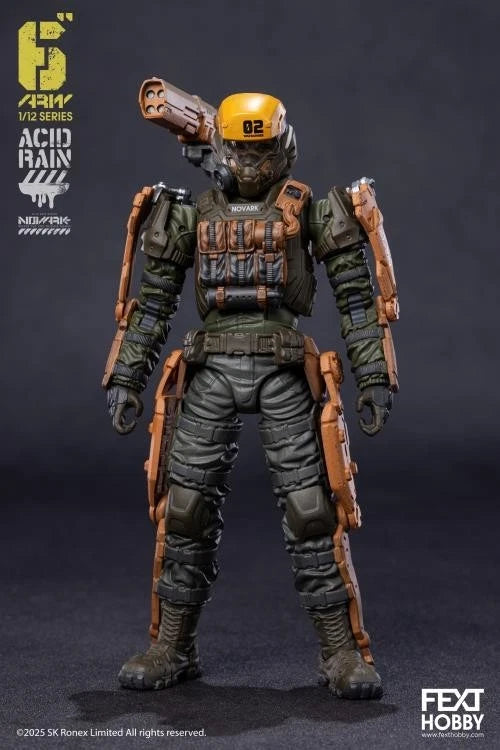 Acid Rain World: Novark FXH-AR-002 War Banner 1/12 Scale Action Figure UK