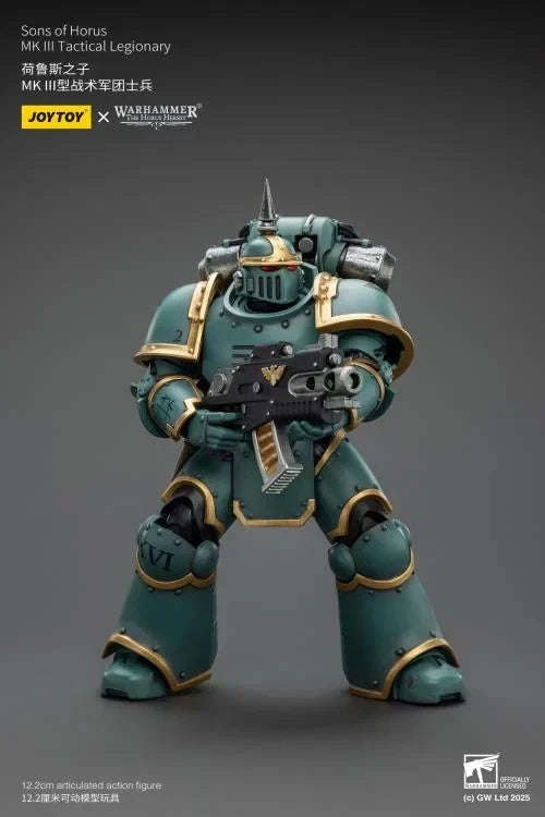 Warhammer 40k Joytoy Sons of Horus Legionary Horus Heresy MkIII 30k 1 18 UK