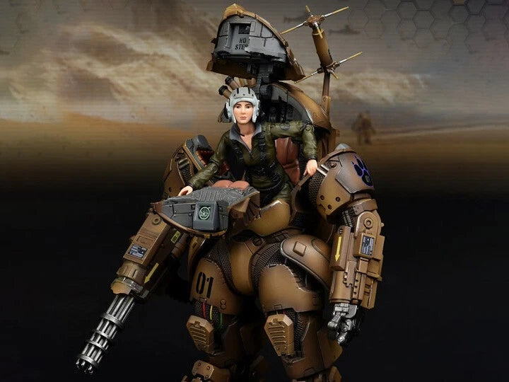 Soldier Story Future Series EXO-Skeleton Armor Suit XO-01 1/18 Scale Figure Set