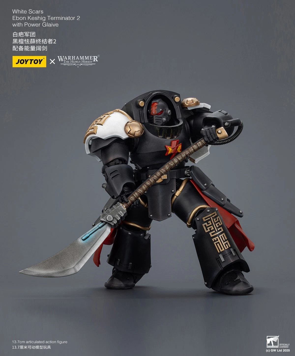 Warhammer: The Horus Heresy JoyToy White Scars Ebon Keshig Terminator 1/18 Scale Action Figure